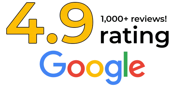 4.9 Rating on Google