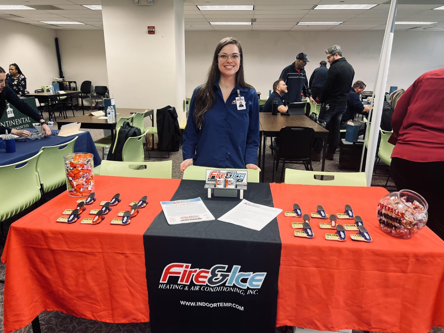 Allison at the Columbus Home and Garden Show
