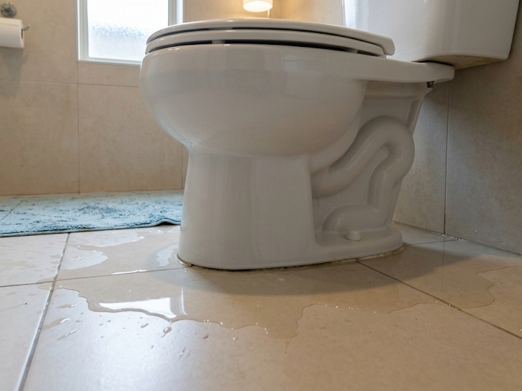 Toilet Leaking at the base